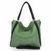 Dámská kabelka shopper bag Hernan světle zelená HB0337